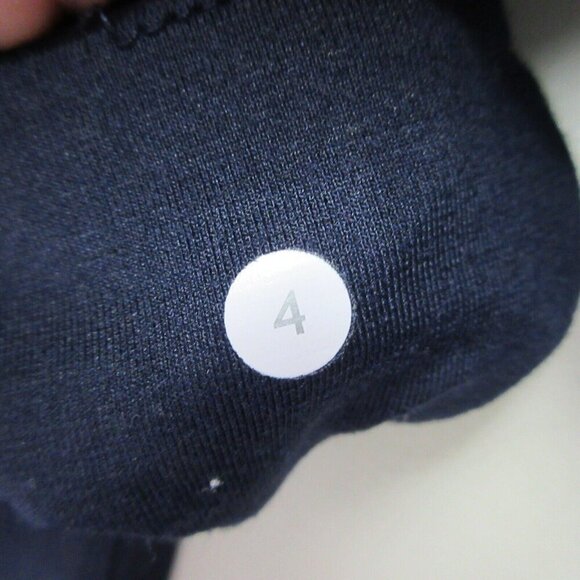 Lululemon Low Rise Ankle Leggings Women's 4 Navy Blue Stretch Workout Yoga 216 - Picture 4 of 12